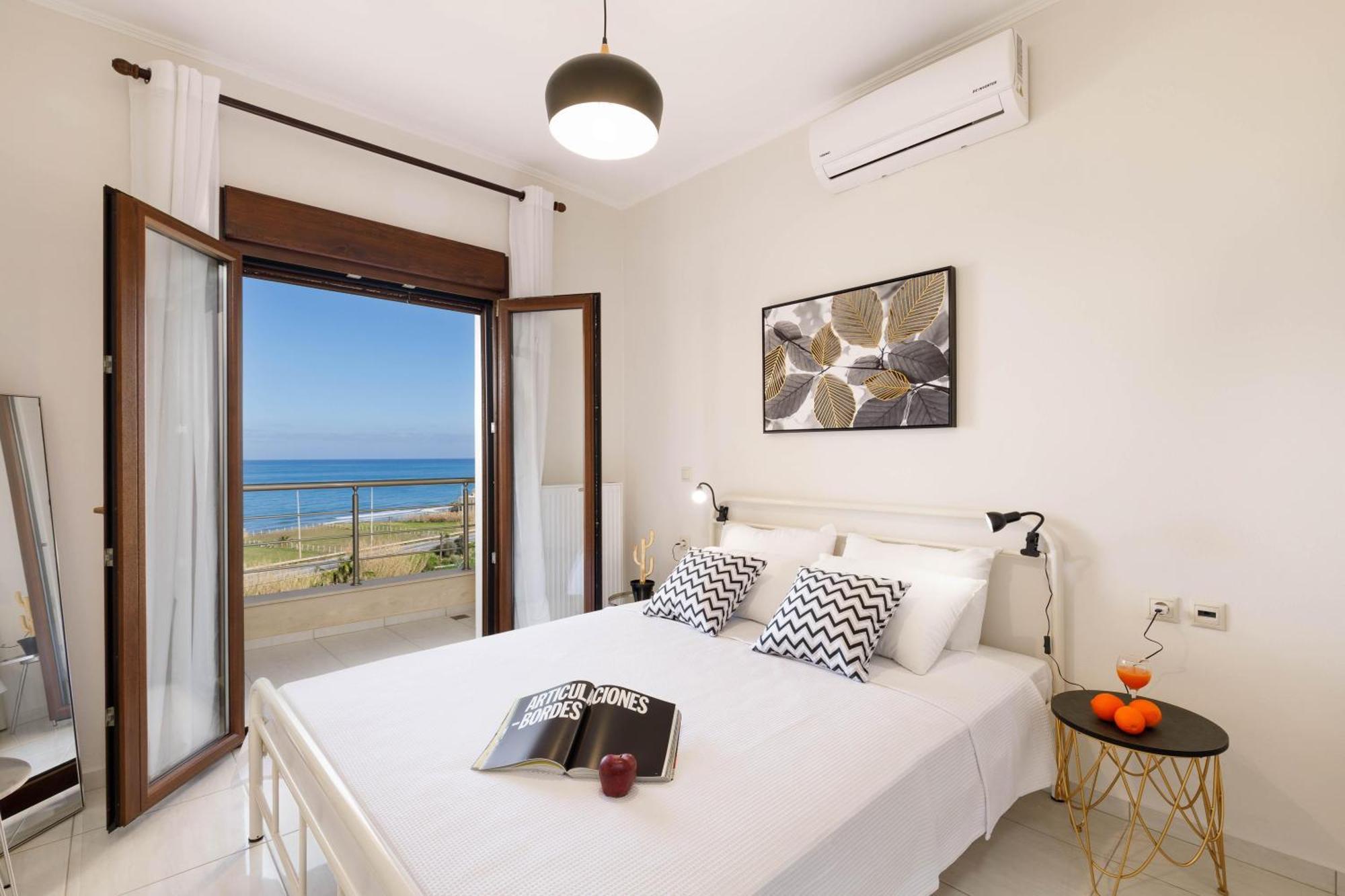 Oak Wood - Sea View Exclusive Maisonette Sfakaki Luaran gambar
