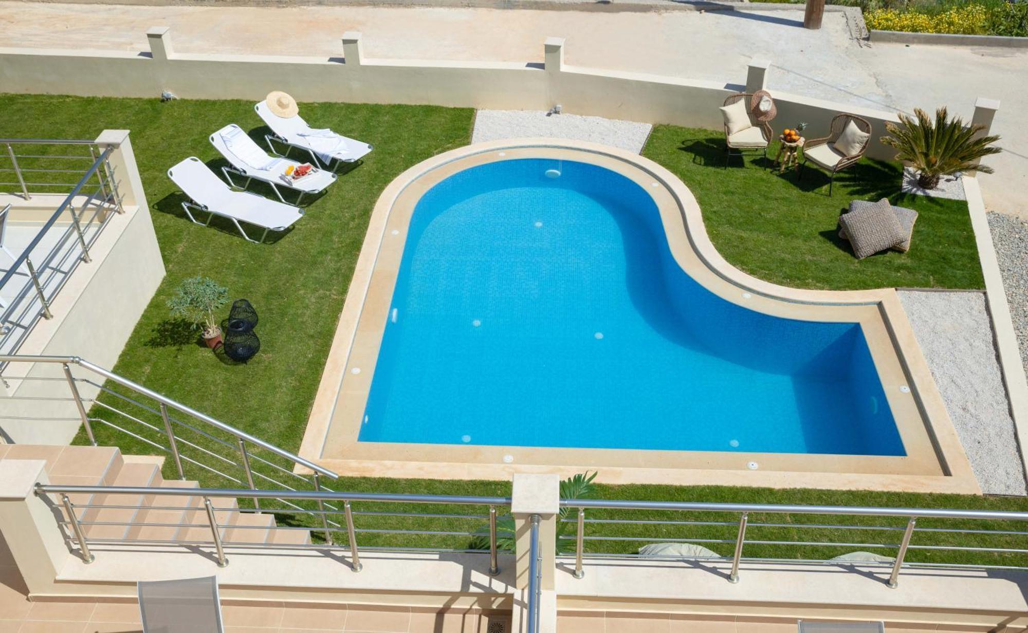 Oak Wood - Sea View Exclusive Maisonette Sfakaki Luaran gambar